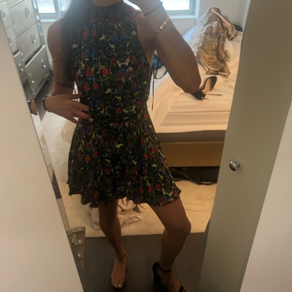 Alice + Olivia High Neck Mini Dress – Size Small - Picture 7 of 8